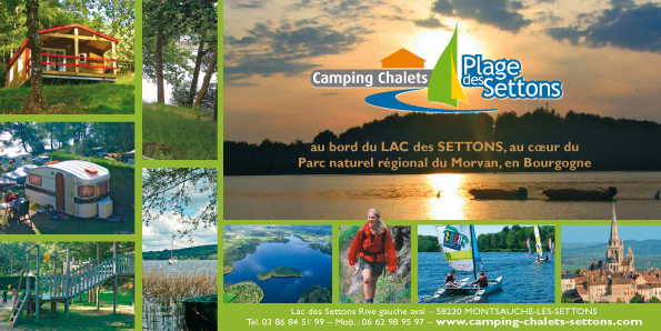 Camping Chalets plage des Settons