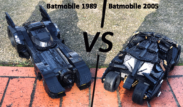 Batmobile 1989 VS Batmobile 2005 par Sport Moteur Com et le Moto Club des  Potes